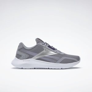 Reebok EnergyLux 2.0 Laufschuhe Damen - Grau/Weiß/Silber - DE 980-HYX